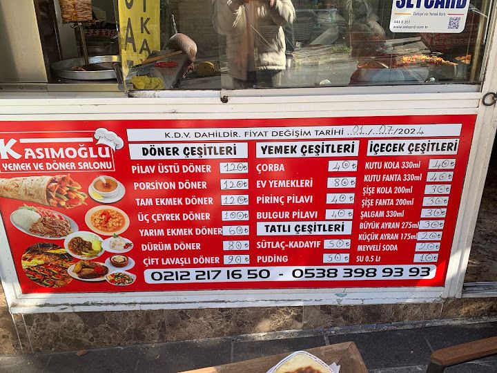 Kasımoğlu Yemek ve Döner Salonu
