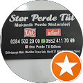 Stor perde tül