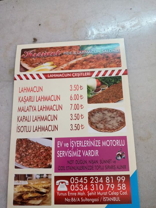 Kısmet Pide & Lahmacun Salonu