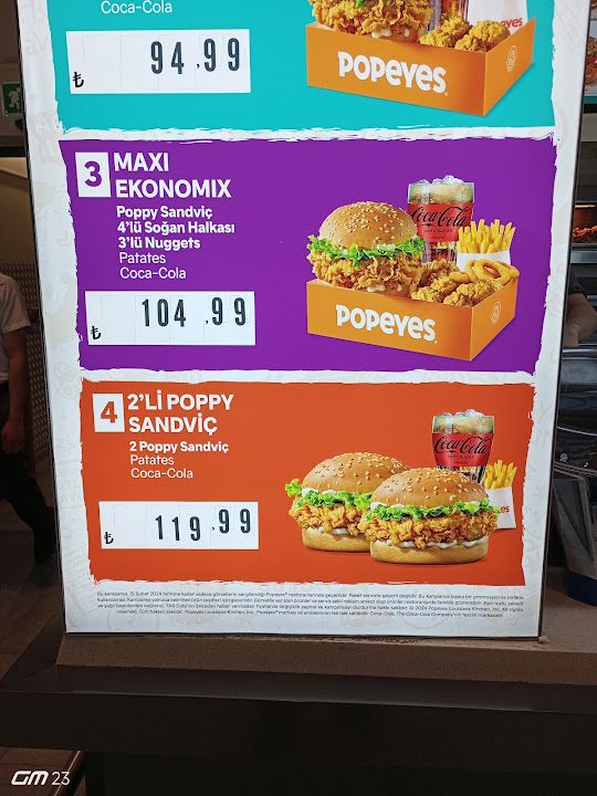 Popeyes - Talas Mah