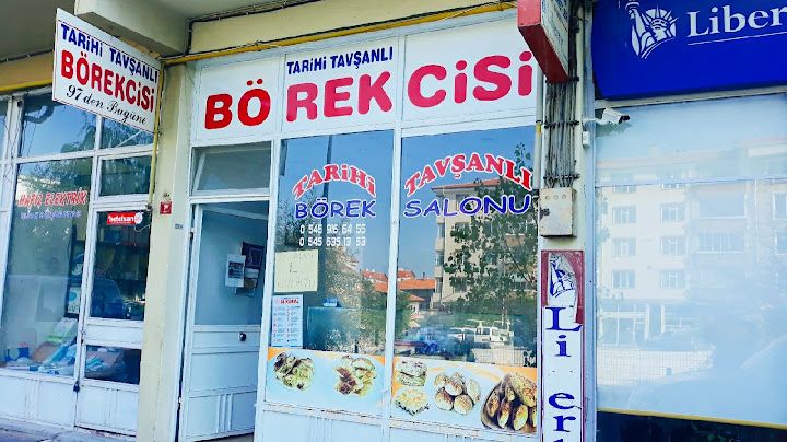 Tarihi Tavşanlı Börekçisi