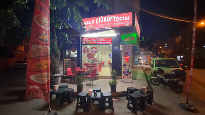 Halk çiğköftecisi ve sandviç çeşitleri