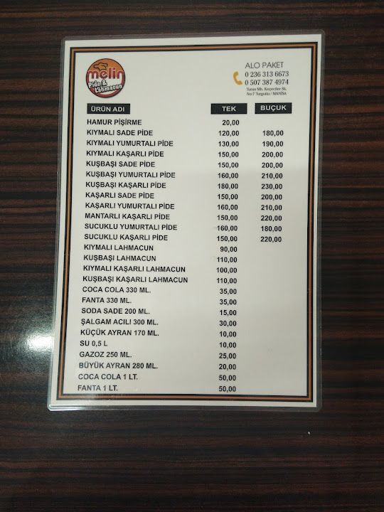 Melin Pide Ve Lahmacun