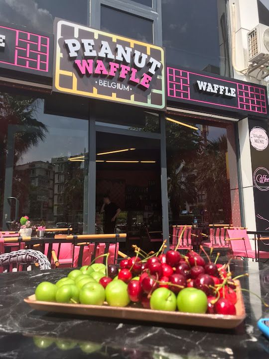 Peanut Waffle Belgium Tuzla