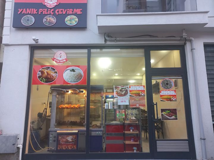 Yanık Piliç Çevirme Kızarmış Tavuk Tuzla