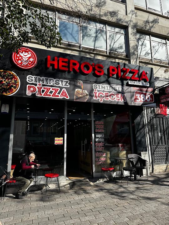 Hero's Pizza Üsküdar I Gece Açık Pizza I Sınırsız Konsept
