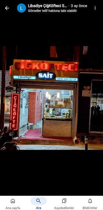 Libadiye ÇiğKöfteci Sait