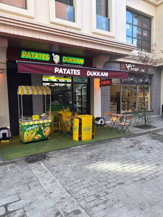 Patates dükkanı Üsküdar Şubesi