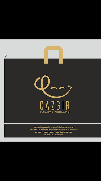 Cazgır Dondurma Pasta Tatlı
