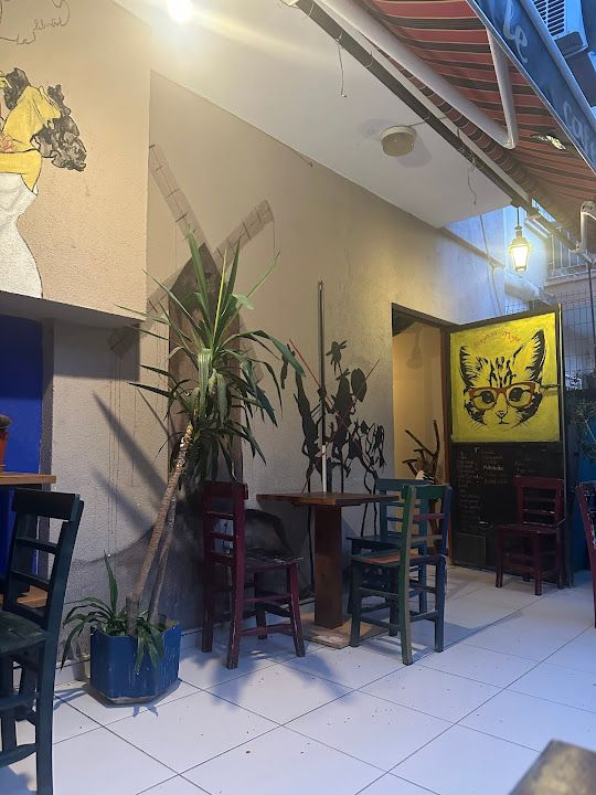 le cafe de chat noir