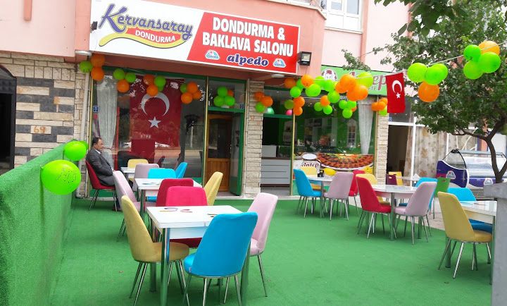 Kervansaray Dondurma ve Bakava Salonu & alpedo dondurma - antep baklava - antep çiğköfte